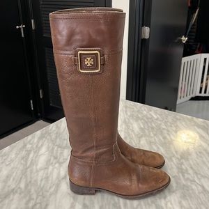 Tory Burch Tall Riding Boots Size 8